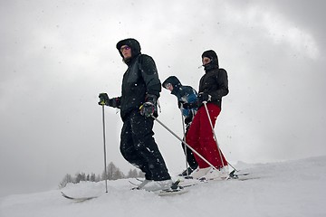 Image showing Skiers