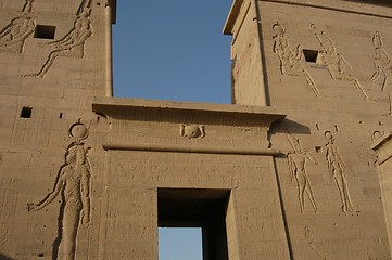 Image showing Egyptian Temple