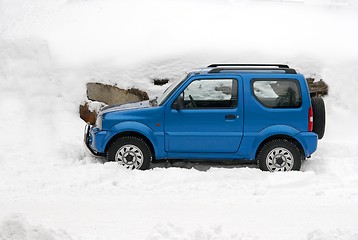 Image showing winter car