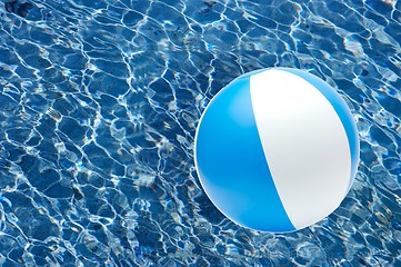 Image showing Ball and water