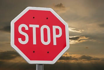 Image showing Stop