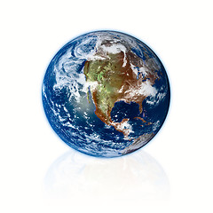 Image showing 3d Earth planet 