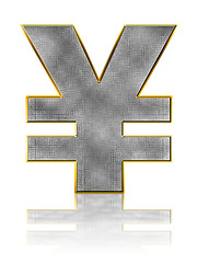 Image showing Bling Yen Symbol 