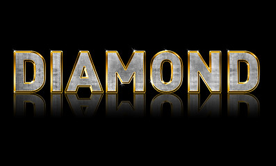 Image showing Bling Diamond Text