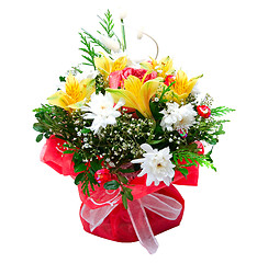 Image showing wedding bunch of flowers