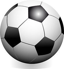 Image showing soccer game ball 