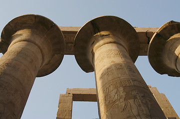 Image showing Ancient pillars