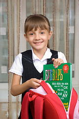 Image showing Schoolgirl