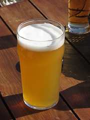 Image showing Glass of beer