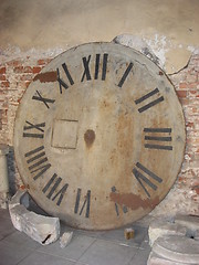 Image showing Old clock