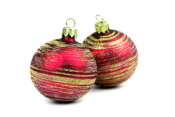 Image showing christmas balls