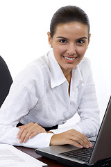 Image showing business woman in the office