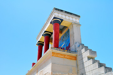 Image showing Archaeological site of Knossos.