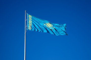Image showing Flag of Kazakhstan Republic