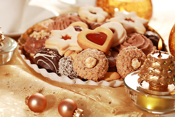 Image showing Delicious Christmas cookies