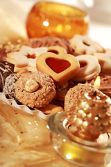 Image showing Delicious Christmas cookies