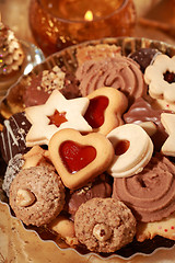 Image showing Delicious Christmas cookies