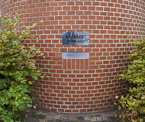 Image showing Town hall letter box