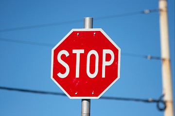 Image showing Stop