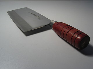 Image showing Chinese kitchen knife