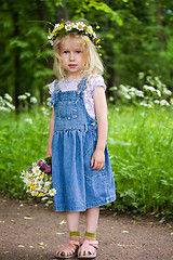 Image showing little girl portrait