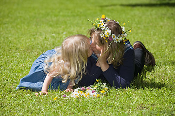 Image showing Sweet kiss