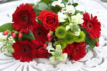 Image showing Bouquet of flowers