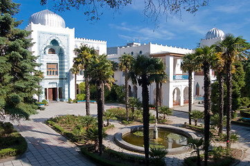 Image showing Dyulber palace in Gaspra, Crimea