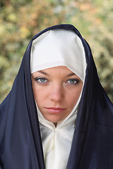 Image showing Beautiful nun