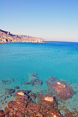 Image showing Fantastic view of the east coast of Crete