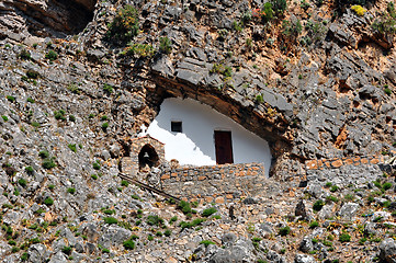 Image showing Small Greek chapel