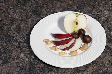 Image showing Apples and Nuts