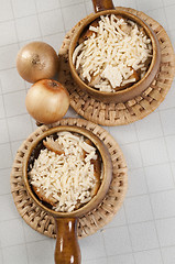 Image showing Onion soup