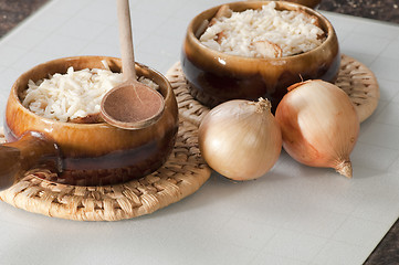 Image showing Onion soup