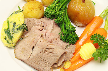 Image showing Lamb Roast 