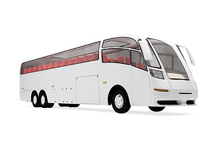 Image showing Future bus isolated view