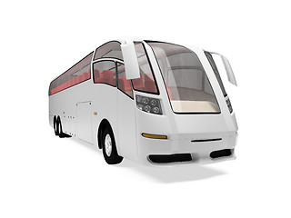 Image showing Future bus isolated view