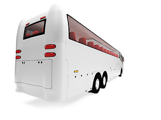 Image showing Future bus isolated view