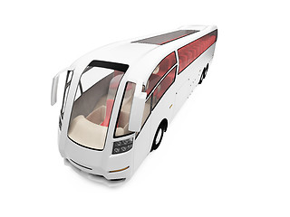 Image showing Future bus isolated view