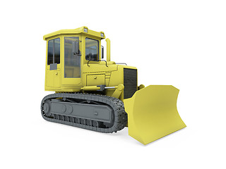 Image showing Construction truck isolated view