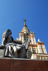 Image showing Moscow state university