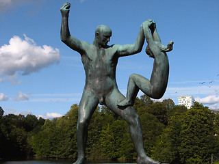 Image showing Vigeland park Oslo