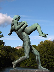 Image showing Vigeland park Oslo