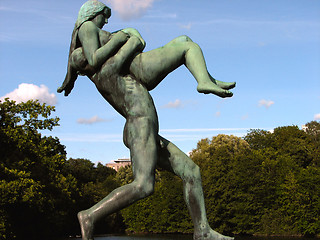 Image showing Vigeland park Oslo