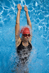 Image showing Female Swimmer