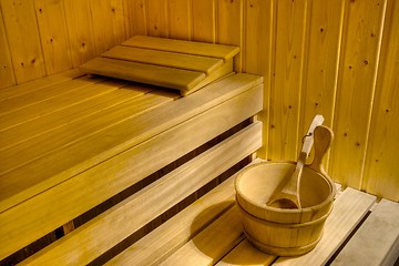 Image showing Sauna