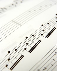 Image showing Sheet Music