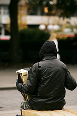 Image showing Street musician