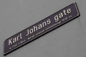Image showing Karl Johans gate