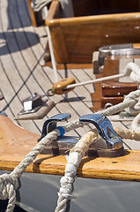 Image showing Sailboat detail